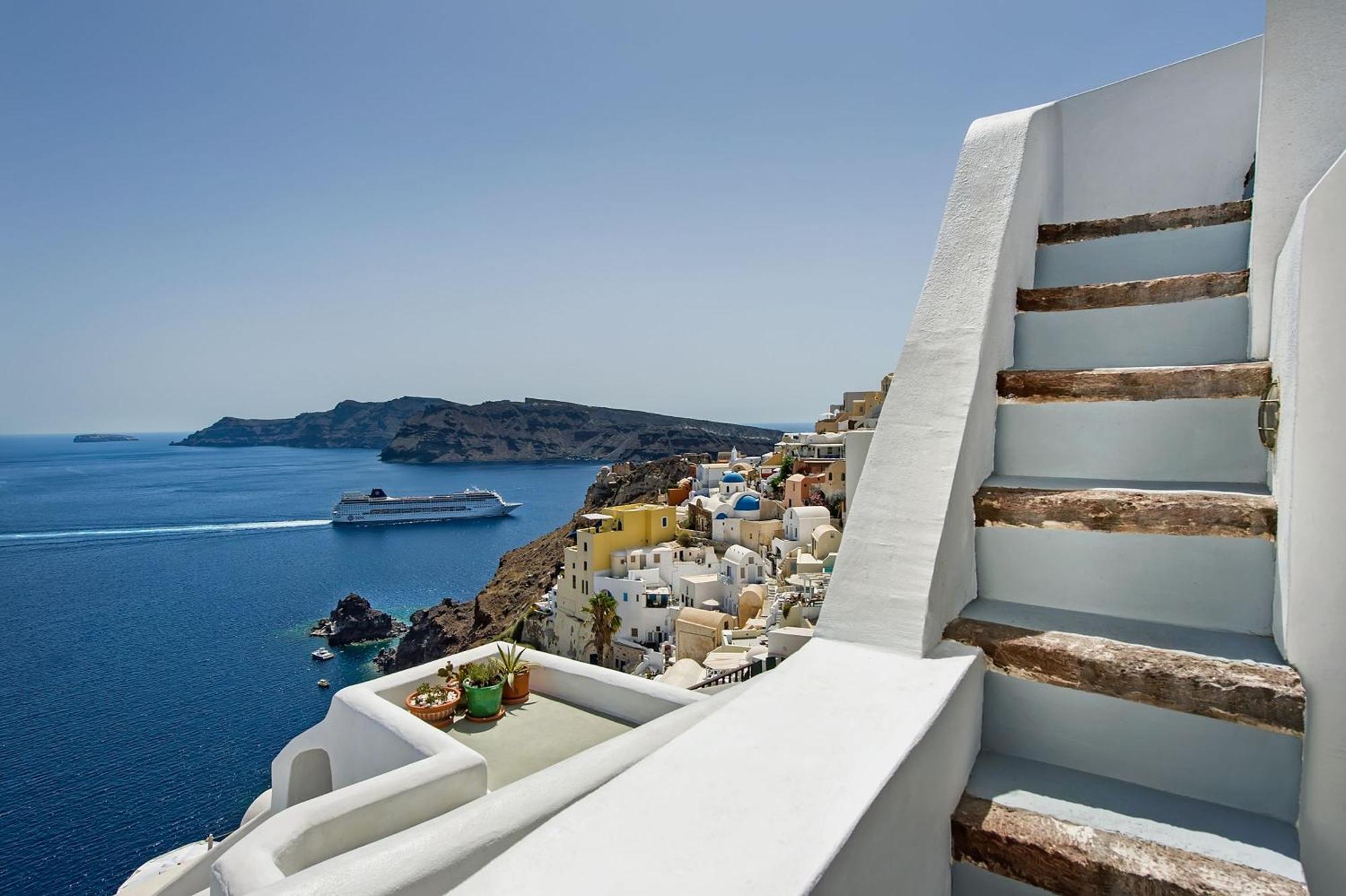 Villa Calliope Aegean Views Oía Buitenkant foto